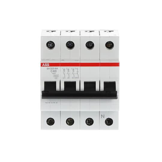 MCB SH203-C40NA Μικροσκοπικός διακόπτης 3 NP C Διορισμένη συχνότητα Hz 50 40A Διορισμένο ρεύμα