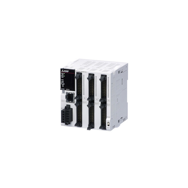 Μισουμπίσι FX5UC-96MT/D FX5UC CPU DC 48 εισροές 48 εξόδους τρανζίστορ Eth RS-485 νεροχύτης