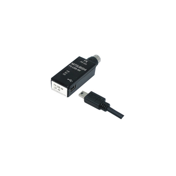 3 m Μετατροπέας διεπαφής USB/RS422 για Mitsubishi FX-USB-AW PLC και PC Σταθερή σύνδεση