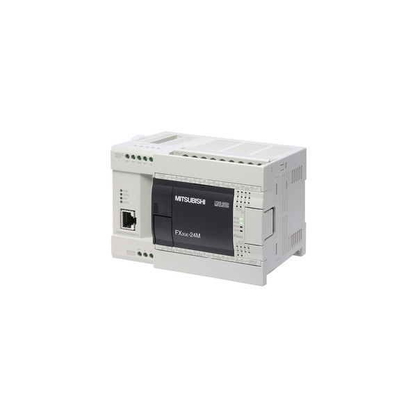FX3GE-24MT/ES Mitsubishi PLC 14 εισροές 10xTrans 3xAnalog Ethernet USB RS422 AC100-240V