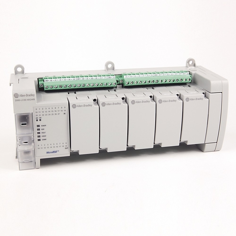 2080-LC50-48QWB Micro850 48 I/O EtherNet/IP ελεγκτής με ταχύτατες ταχύτητες μεταφοράς δεδομένων