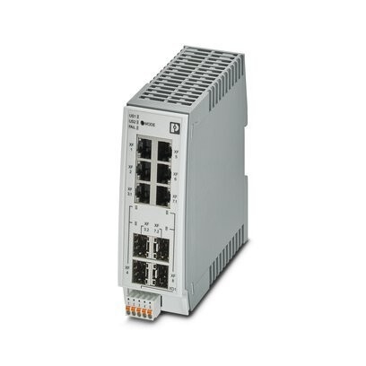 FL SWITCH 2204-2TC-2SFX Βιομηχανικός διακόπτης Ethernet με μικρό μέγεθος από την Phoenix Contact