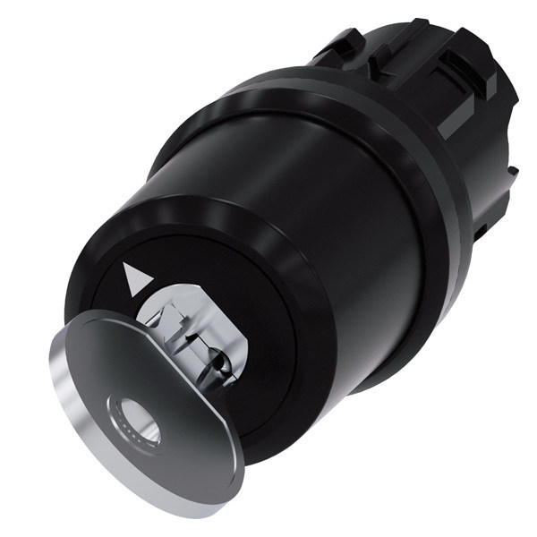 Πλαστικός διακόπτης κλειδιού για SIRIUS ACT BKS 3SU1000-5SF01-0AA0 2 θέσεις 90 Διατηρείται BKS
