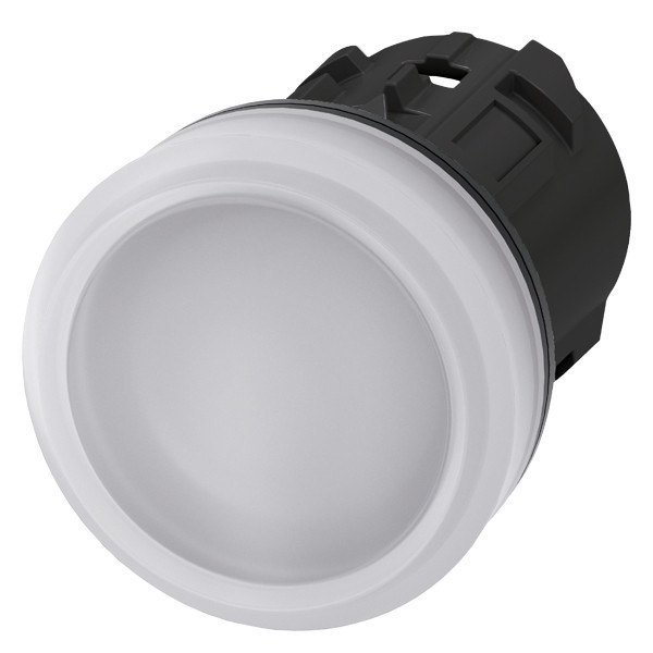 3SU1001-6AA60-0AA0 πλαστικός ομαλός φακός λευκός SIRIUS ACT Pilot Light για αυτοματοποίηση