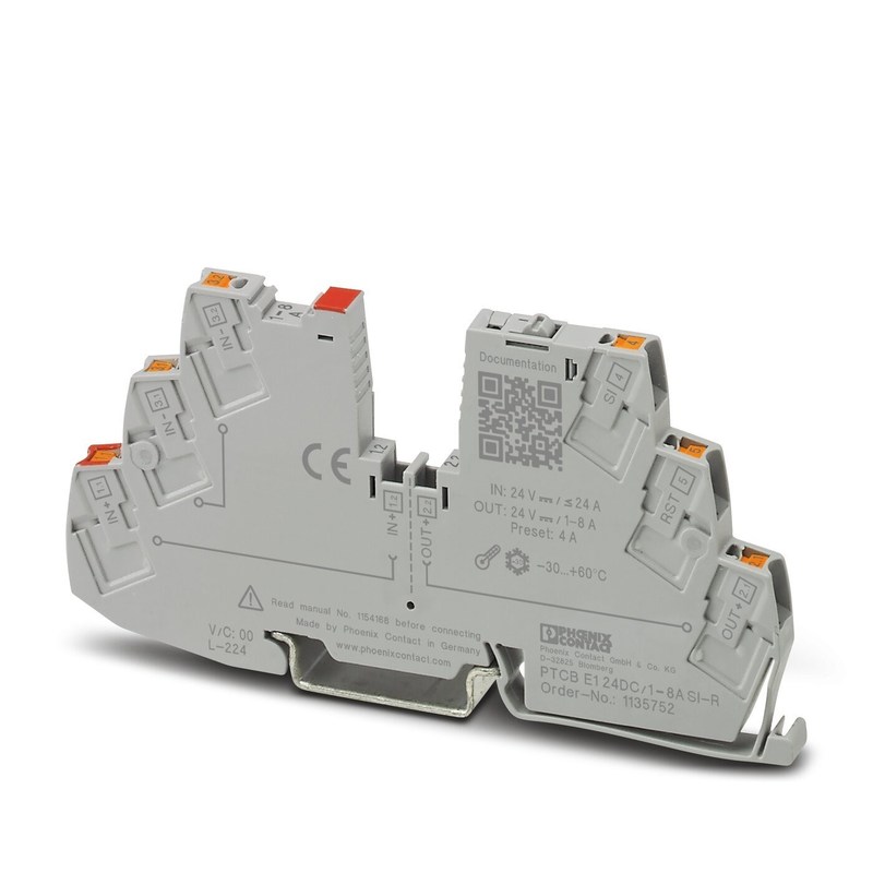 1135752 PTCB E1 24DC/1-8A SI-R Ηλεκτρονικός διακόπτης κυκλωμάτων για ηλεκτρονικά εξαρτήματα