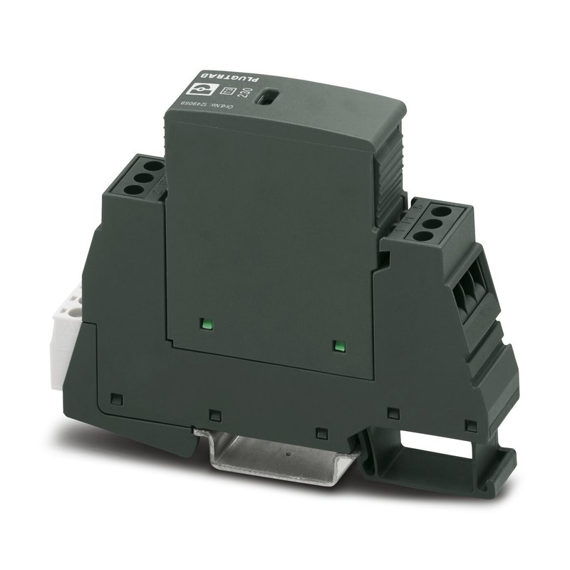 2 Διορισμένη τάση 250 V AC 125 V DC 200 mA DC 1249060 PLT-EE-T3-230AC-R Συσκευές προστασίας από υπερβολικές τάσεις τύπου 3