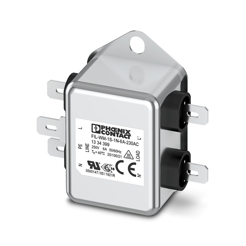 230AC EMC φίλτρο FIL-WM-1S-1N-6A-50 Hz 60 Hz Διάταξη τάσης AC ονομαστική συχνότητα κέντρου