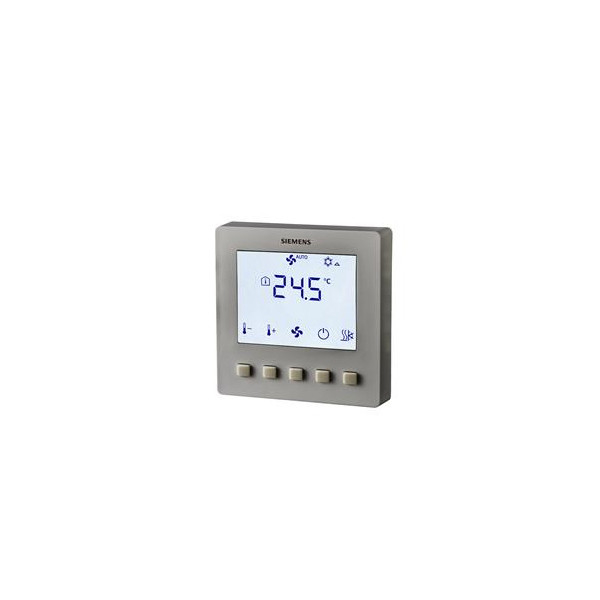 S55770-T403 RDF510 Ρυθμιστής θερμοκρασίας δωματίου Ασημένιο χρώμα για σύστημα ελέγχου αυτοματισμού