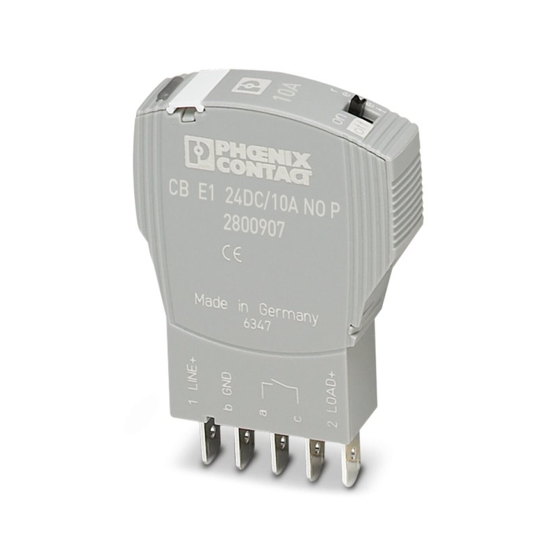 24 V DC 2800907 CB E1 24DC/10A NO P Διακόπτης ηλεκτρονικού εξοπλισμού 5 πόλοι
