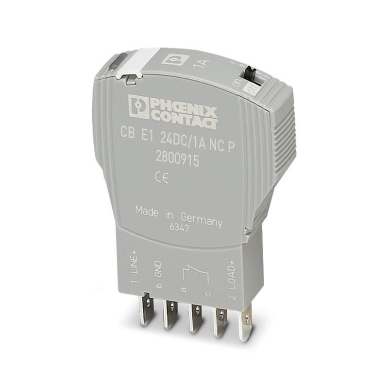 5 πόλοι αριθμός 2800915 CB E1 24DC/1A NC P Διακόπτης κυκλώματος ηλεκτρονικού εξοπλισμού