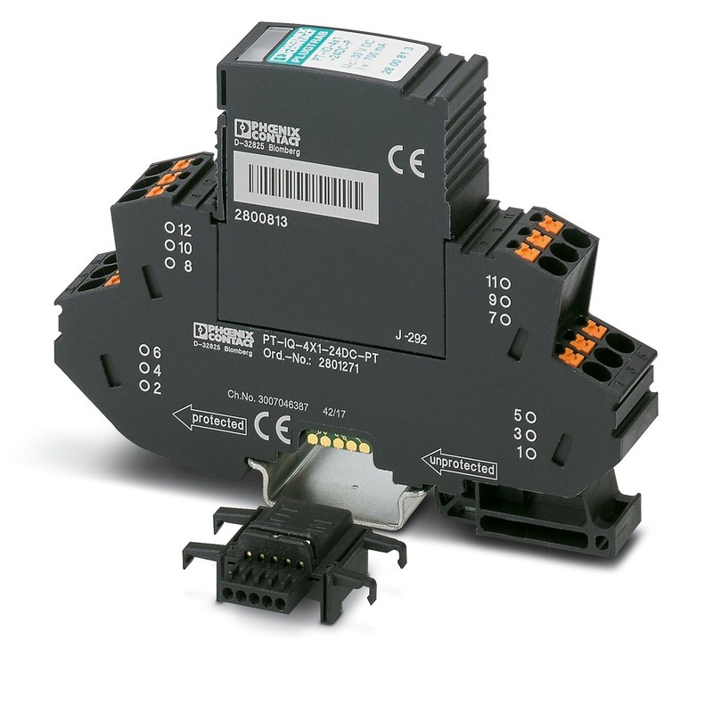 24 V DC 4 Pole PT Surge Protector PT-IQ-4X1-24DC-PT για συστήματα PT