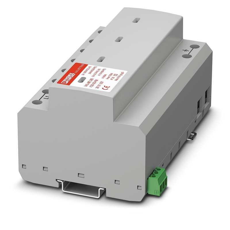 VAL-ME 2801559 385/100-3S-FM Προστατευτής υπερεχύρων τύπου 2 με 2 πόλους 5-250V AC 125V AC UL