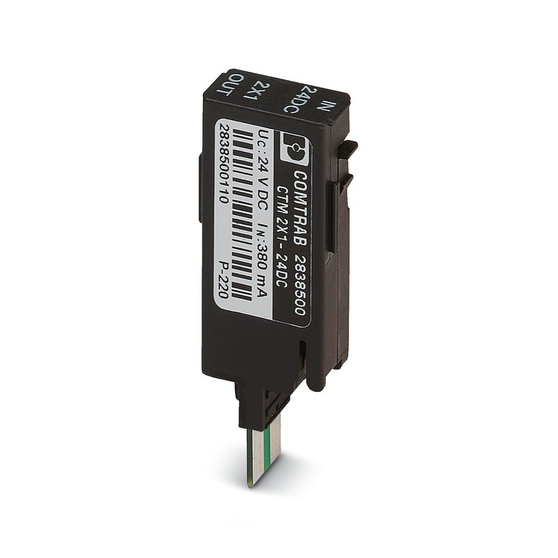 2838500 CTM 2X1- 24V DC Protector Plug με 1 πόλο και οικονομική απόδοση