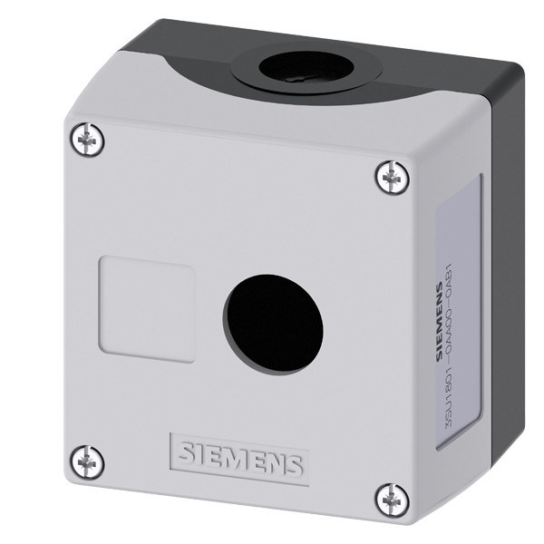 PLC 3SU1801-0AA00-0AB1 22 mm στρογγυλό πλαστικό περίβλημα για 1 συσκευή ελέγχου σημείου ελέγχου