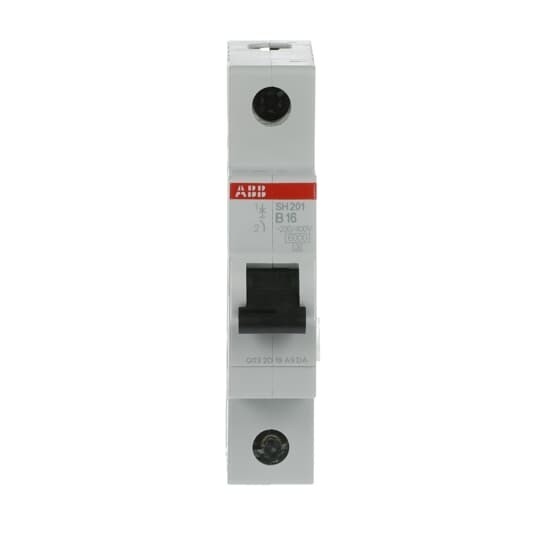 1P B 20 A Δυνατότητα διάσπασης MCB SH201-B20 Μικροσκοπικός διακόπτης κυκλωμάτων 20A Διορισμένο ρεύμα