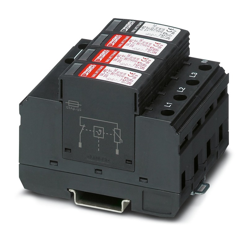 VAL-MS 230 IT/3 1 Προστατευτής υπερχείλισης τύπου 2 2858548 για οικιακές συσκευές 230 V AC 4 Pole
