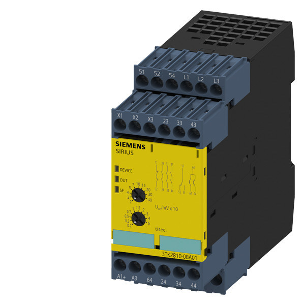 PLC 3TK2810-0BA01 Ασφαλίστε το μηχάνημά σας με παρακολούθηση στάσης και τερματικό βίδα