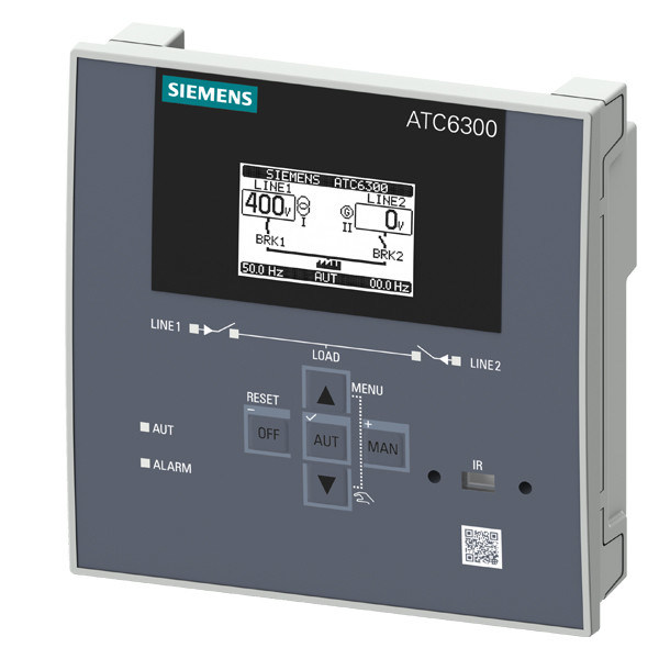 Συσκευή ελέγχου μεταφοράς ρεύματος ATC 6300 LCD PLC 3KC9000-8TL40 144x144 mm για ακριβή έλεγχο