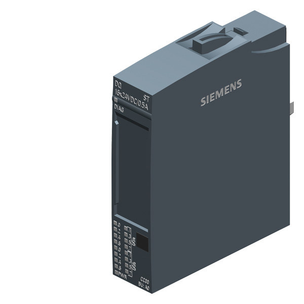 ET 200SP DQ 16x24VDC/0 5A ST Ψηφιακή μονάδα εξόδου από τη Siemens 6ES7132-6BH01-0BA0