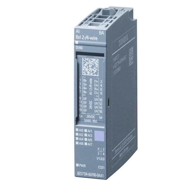 Ακριβής απόκτηση δεδομένων με SIMATIC ET 200SP 6ES7134-6GF00-0AA1 αναλογική μονάδα εισόδου