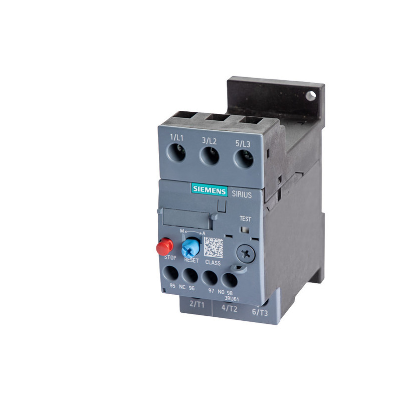 Σφραγισμένο θεωρητικό ρελέ τάσης 3RU6126-4DB1 για προστασία κινητήρα Μέγεθος S0 34-40A Τάξη 10