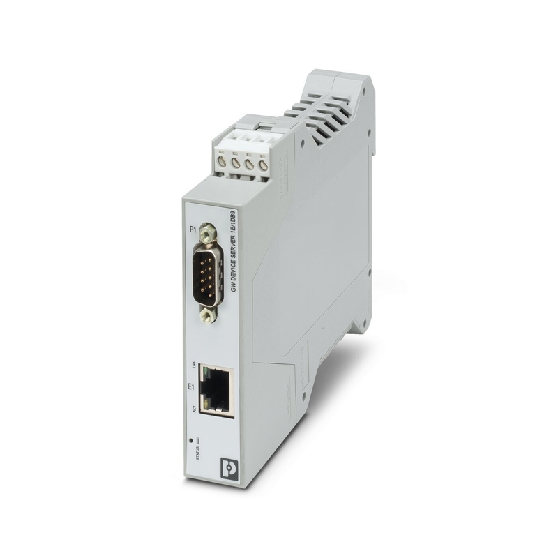 2702758 GW DEVICE SERVER 1E/1DB9 Μετατροπέας διεπαφής επαφής Phoenix για τη μεταφορά δεδομένων