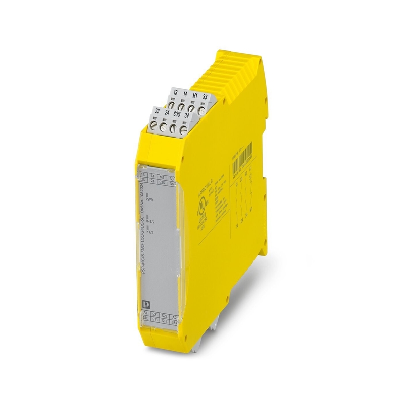 Προστατευτικό χαρακτηριστικό PSR-MC45-3NO-1DO-24DC-SP αναμεταδότης ζεύξης για βιομηχανικές εφαρμογές