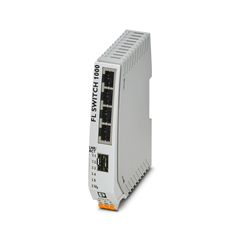 Επίπεδο προστασίας IP65 FL SWITCH 1108N Βιομηχανικός διακόπτης Ethernet για δίκτυο EtherNet/IP