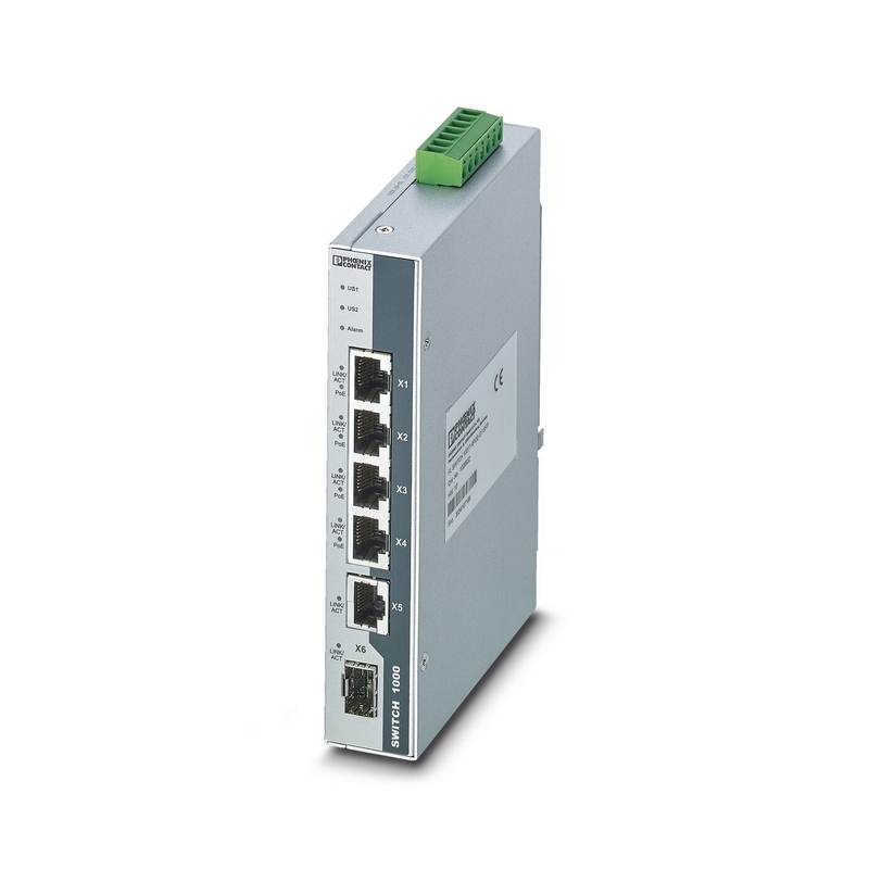 Ηλεκτρονικό διακόπτη Ethernet FL SWITCH 1001T-4POE-GT-SFP