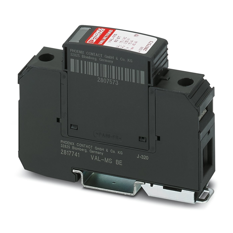1 πόλος 2868020 VAL-MS 60 Phoenix Contact Τύπος 2 Προστατευτής υπερεκτάσεων