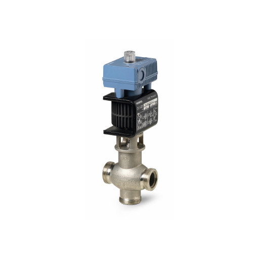 PN16DN25 Kvs8 Εξωτερική σύνδεση νήματος PLC Τριδιάδρομη ηλεκτρομαγνητική βαλβίδα ρύθμισης