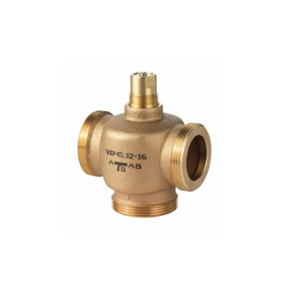 Προχωρημένος PLC BPZ VXP45.25-6.3 Εξωτερική βαλβίδα καθίσματος 3 θύρων για έλεγχο κτιρίων