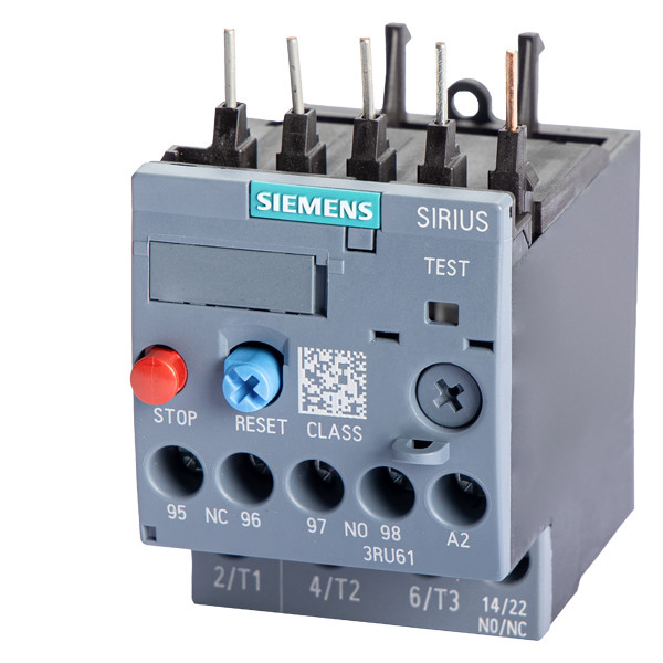 Siemens 3RU6116-0GB0 Ρέλε υπερφόρτωσης 11...16 A Μέγεθος S00 Τάξη 10 για προστασία κινητήρα