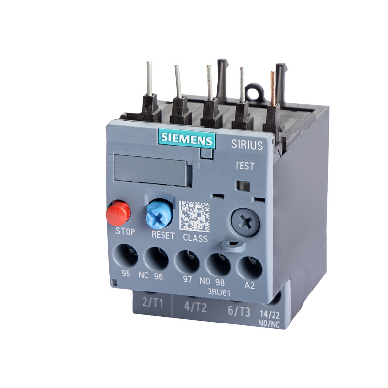 Σφραγισμένο Siemens 3RU6116-0EB0 Ρέλε υπερφόρτωσης 11 16 A Μέγεθος S00 Τάξη 10 για προστασία κινητήρα