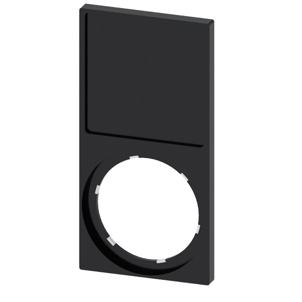 Siemens 3SU1900-0AQ10-0AA0 SIRIUS ACT 22 mm τετραγωνικός στερεοποιητής ετικέτας για ετικέτες