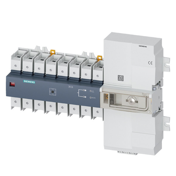 Siemens 3KC6432-2TA20-0TA3 ATSE με ενσωματωμένο ελεγκτή 1-0-2 4 πόλων ATSE 40-160A