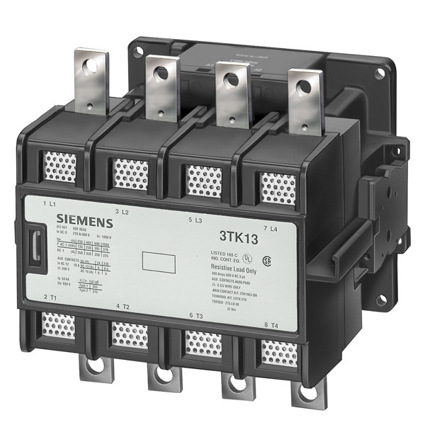 110V τύποι 3TK1542-0AL2 Αυτοκίνητος ηλεκτρικός επαγωγός εναλλασσόμενου ρεύματος με 800A ονομαστικό ρεύμα κύριας κυκλωσης